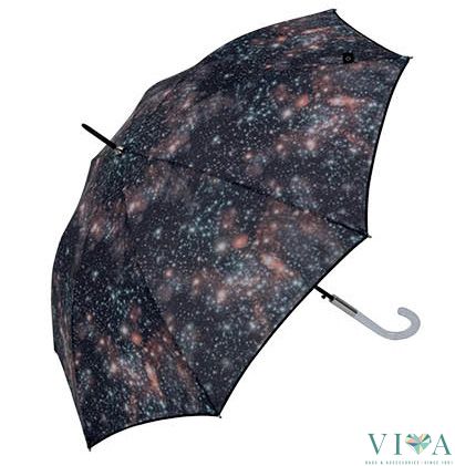 Woman's Long  Umbrella Bisetti 34149 galaxy 