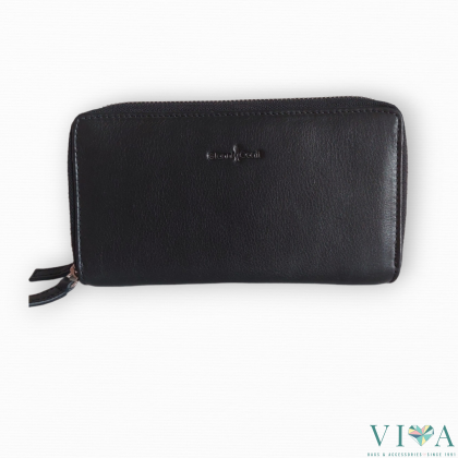 Women's Leather Wallet  Cuoieria 101 dark brown