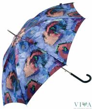Woman's Automatic  Umbrella  M&P 4848 multi with blue