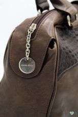 Дамска кожена чанта Galko 10-1230-3647 кафява