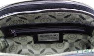 Women's bag genuine leather Giordano 307 dark brown