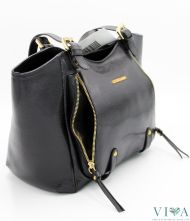 Дамска Чанта от Естествена Кожа Giordano 343 черна