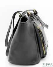 Дамска Чанта от Естествена Кожа Giordano 343 черна