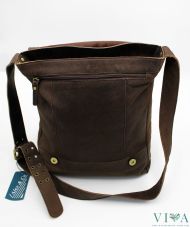 Man's Suede Bag  Alex&Co. 336141 brown