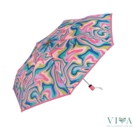 Bisetti 35228 Automatic Folding Umbrella for Women