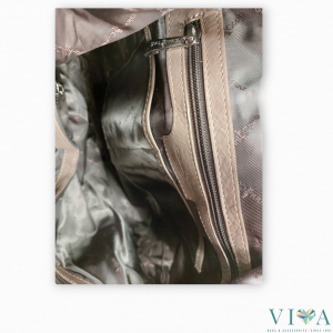 Дамска Чанта Gianni Conti от естествена кожа  2444401 бежова