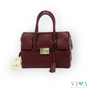 Women's Bag genuine leather Gianni Conti 413508 burgundy